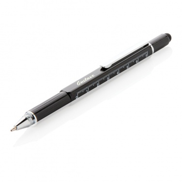 Logo trade corporate gift photo of: 5-in-1 aluminium toolpen