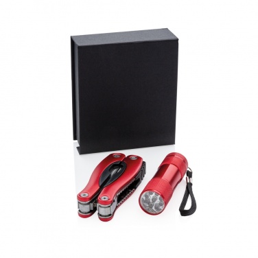 Logo trade business gifts image of: Multitool and torch set
