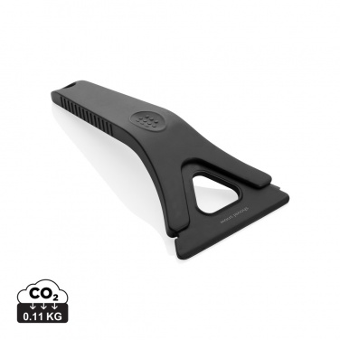 Logo trade promotional products image of: Polard RCS certified recycled plastic 3-in-1 ice scraper