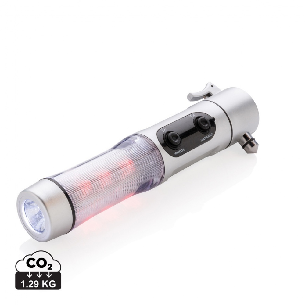 Logotrade corporate gift image of: Emergency light with hammer