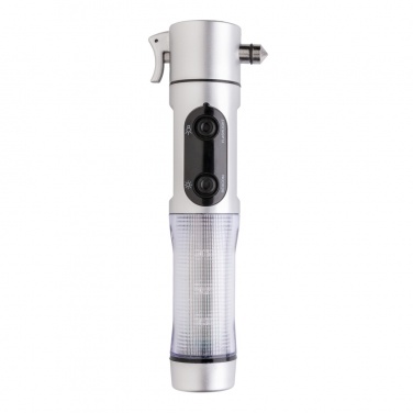 Logo trade promotional giveaway photo of: Emergency light with hammer