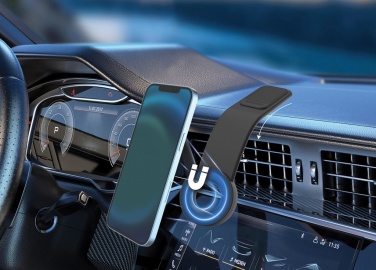 Logotrade promotional giveaway picture of: DriveGrip RCS recycled plastic universal magnetic car holder