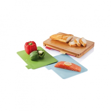 Logotrade promotional giveaway picture of: Cutting board with 4pcs hygienic boards