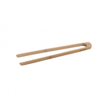 Logo trade advertising product photo of: Ukiyo bamboo serving tongs