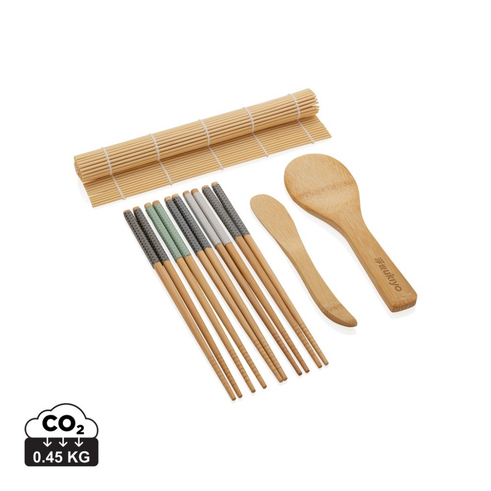 Logotrade promotional items photo of: Ukiyo 8 pcs sushi dinner set