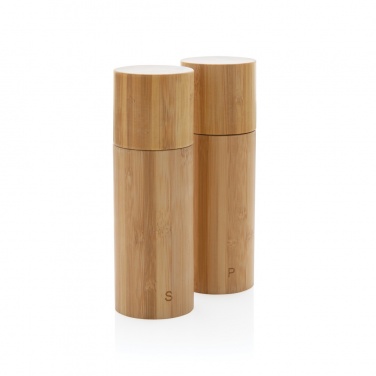 Logotrade corporate gift image of: Ukiyo bamboo salt and pepper mill set