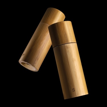 Logotrade corporate gift picture of: Ukiyo bamboo salt and pepper mill set