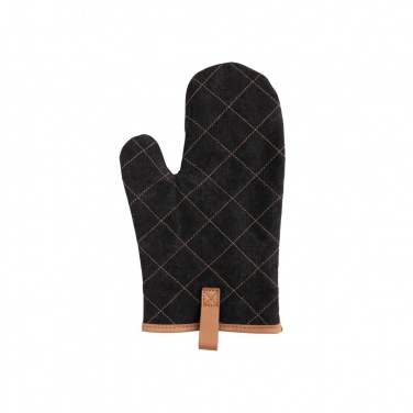 Logo trade advertising products image of: Deluxe canvas oven mitt