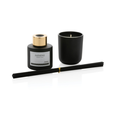 Logo trade promotional merchandise picture of: Ukiyo candle and fragrance sticks gift set