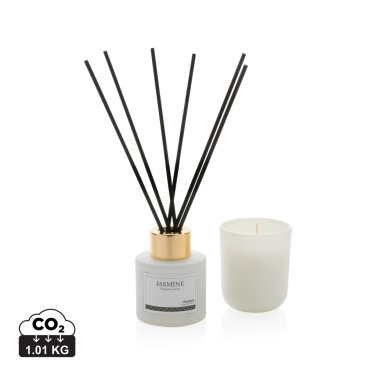 Logotrade promotional gift image of: Ukiyo candle and fragrance sticks gift set