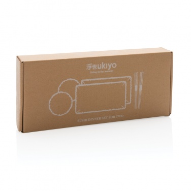 Logo trade promotional product photo of: Ukiyo sushi dinner set for two