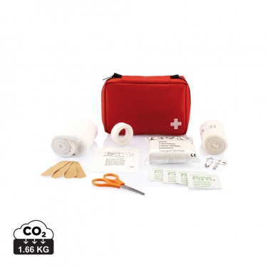 Logo trade promotional items picture of: Mail size first aid kit