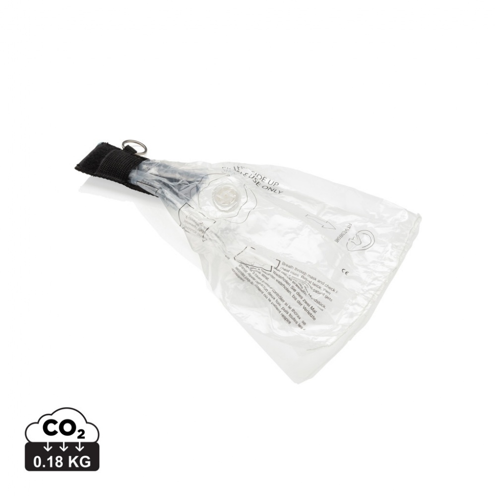 Logo trade promotional merchandise photo of: Keychain CPR mask