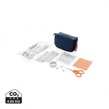 Logo trade promotional giveaway photo of: First aid set in pouch