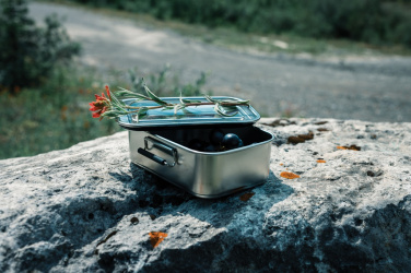 Logo trade promotional items image of: RCS Recycled stainless steel leakproof lunch box