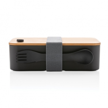 Logo trade promotional giveaway photo of: RCS RPP lunchbox with bamboo lid