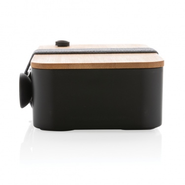 Logo trade promotional giveaways image of: RCS RPP lunchbox with bamboo lid