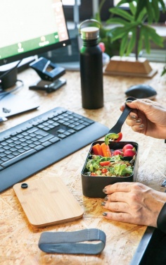 Logo trade business gift photo of: RCS RPP lunchbox with bamboo lid