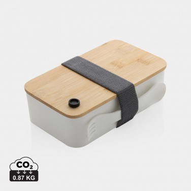 Logo trade promotional merchandise photo of: RCS RPP lunchbox with bamboo lid