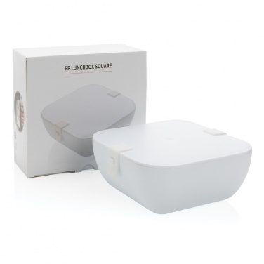 Logo trade promotional merchandise picture of: PP lunchbox square