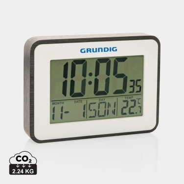 Logotrade advertising product picture of: Grundig weatherstation alarm and calendar