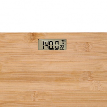 Logotrade promotional gifts photo of: Grundig Bamboo Digital Body Scale