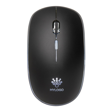 Logo trade promotional items image of: Light up logo wireless mouse