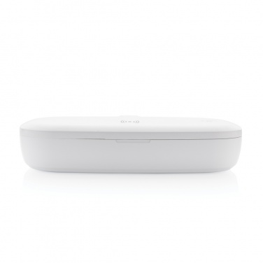 Logotrade promotional giveaway image of: UV-C steriliser box with 5W wireless charger