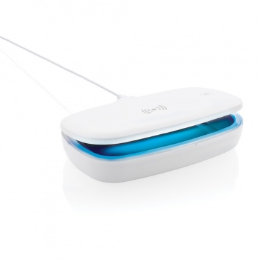 Logotrade business gift image of: UV-C steriliser box with 5W wireless charger