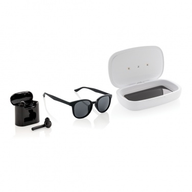 Logotrade promotional item image of: UV-C steriliser box with 5W wireless charger