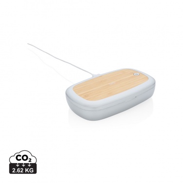 Logotrade promotional gift image of: Rena UV-C steriliser box with 5W wireless charger