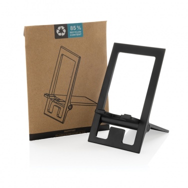 Logotrade advertising product picture of: SnapStand RCS recycled plastic foldable phone stand