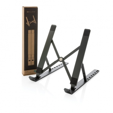 Logotrade promotional products photo of: Terra RCS recycled aluminium universal laptop/tablet stand