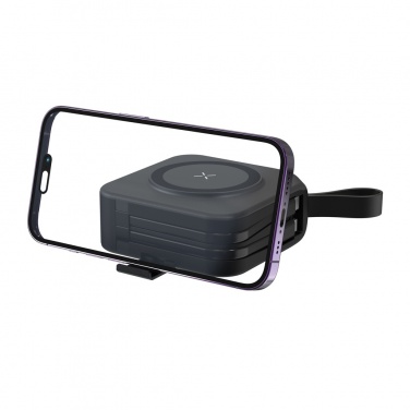 Logo trade promotional merchandise photo of: Urban Vitamin Saratoga 5 in 1 universal charger