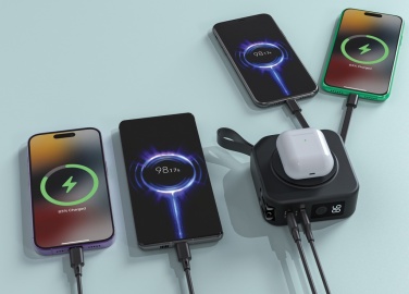 Logotrade promotional giveaway image of: Urban Vitamin Saratoga 5 in 1 universal charger