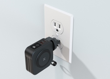 Logo trade corporate gift photo of: Urban Vitamin Saratoga 5 in 1 universal charger