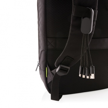 Logotrade business gift image of: 4-in-1 cable with carabiner clip