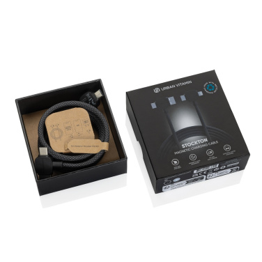 Logotrade promotional merchandise image of: Urban Vitamin Stockton 65W RCS RTPE/RPET magnetic cable
