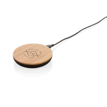 Logotrade advertising product image of: Bamboo X 5W wireless charger