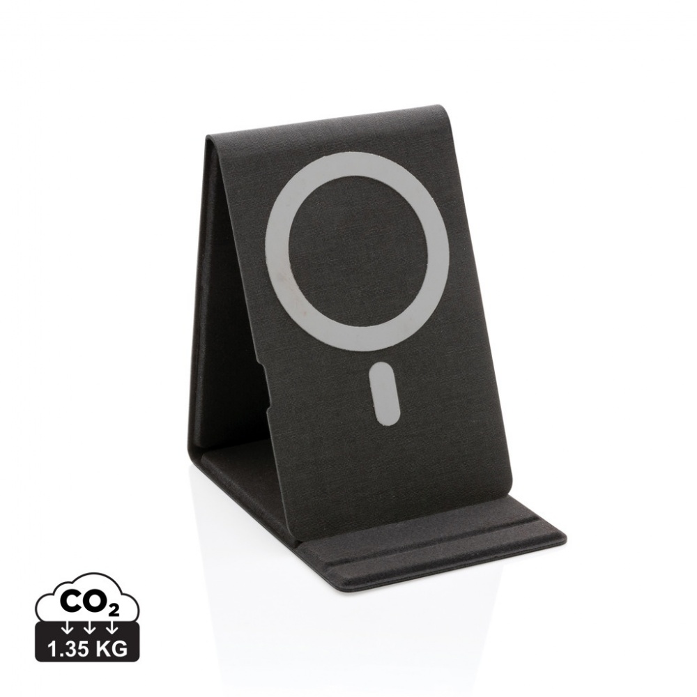 Logotrade corporate gift picture of: Artic Magnetic 10W wireless charging phone stand