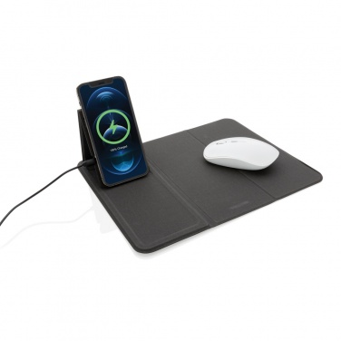 Logo trade advertising products picture of: Artic Magnetic 10W wireless charging phonestand
