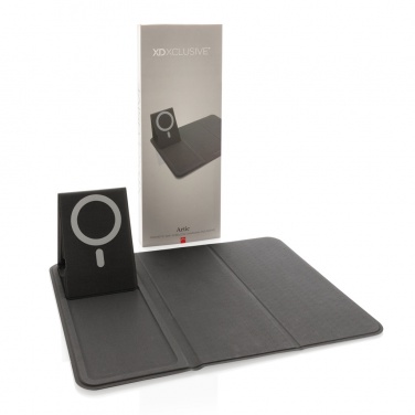 Logotrade promotional product picture of: Artic Magnetic 10W wireless charging phonestand