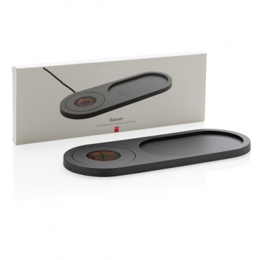 Logotrade promotional gift image of: Encore 10W wireless charging valet tray