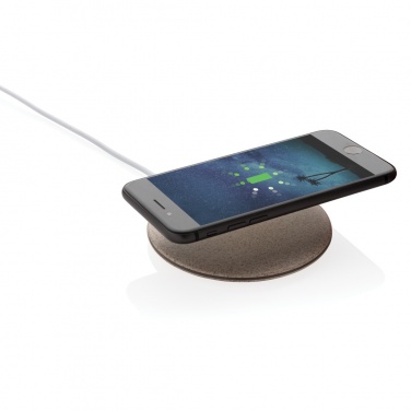 Logotrade advertising product image of: 5W Wheat straw wireless charger