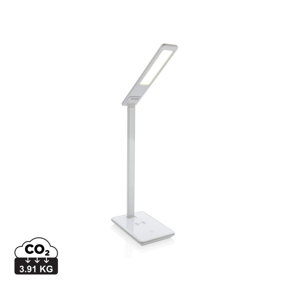 Logo trade business gift photo of: 5W Wireless Charging Desk Lamp