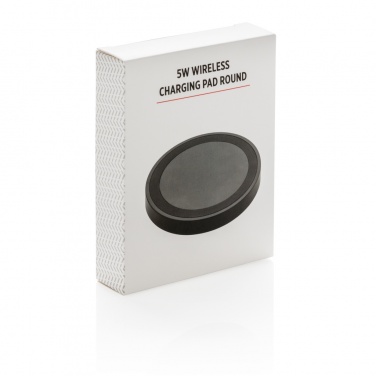 Logotrade corporate gifts photo of: 5W wireless charging pad round