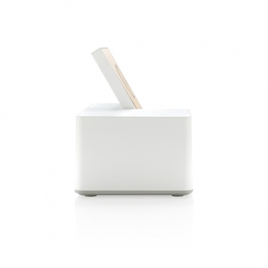 Logo trade promotional product photo of: Ontario 5W wireless charger with speaker