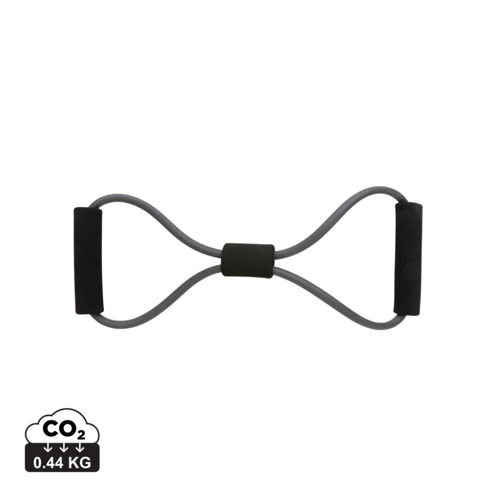 Logo trade promotional merchandise photo of: Fitness 8 shape exercise band in pouch