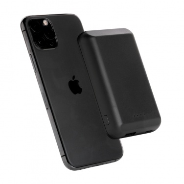 Logotrade promotional merchandise image of: Magnetic 5.000 mAh 5W wireless powerbank