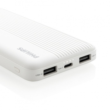 Logotrade promotional gifts photo of: Philips 10.000 mAh slim powerbank